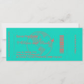 Carte d'embarquement Save the Date – Sarcelle & Co (Devant)