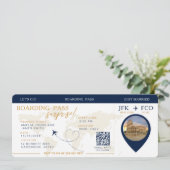 Carte d'embarquement Surprise Airline Ticket maria (Debout devant)