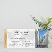 Carte d'embarquement Surprise Ticket Destination G (Debout devant)