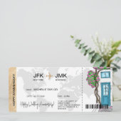 Carte d'embarquement Surprise Ticket Destination G (Debout devant)