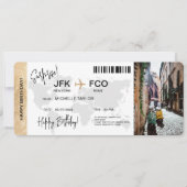 Carte d'embarquement Surprise Voyage Ticket (Devant)