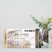 Carte d'embarquement Surprise Voyage Ticket (Debout devant)