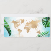 Carte d'embarquement surprise Voyage Ticket Beach (Dos)