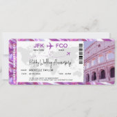 Carte d'embarquement Surprise Voyage Ticket Destin (Devant)