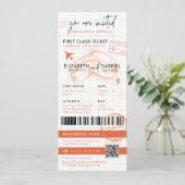 Carte d'embarquement Terracotta Destination Mariag (Debout devant)