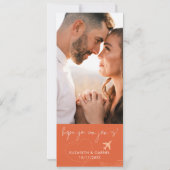 Carte d'embarquement Terracotta Destination Mariag (Dos)