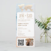 Carte d'embarquement Tropical Beach Destination (Debout devant)