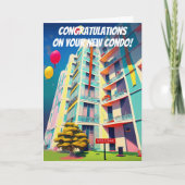 Carte Déménager de la maison à de nouvelles félicitation (Devant)