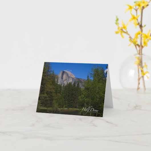 Carte Demi-dôme (Fleur jaune)