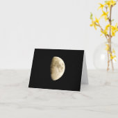 Carte Demi-lune (Fleur jaune)