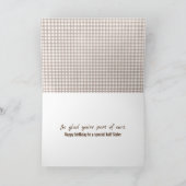 Carte Demi-Soeur Anniversaire (Intérieur)