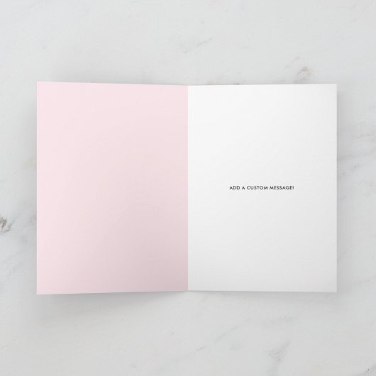 Carte Demoiselle d'honneur| Style de script Mariage pers (Intérieur)