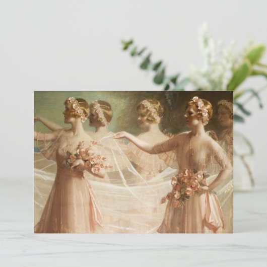 Carte Demoiselles d'honneur (Debout devant)
