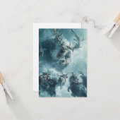 Carte Démon de glace zombie vintage (Devant/Arrière en situation)