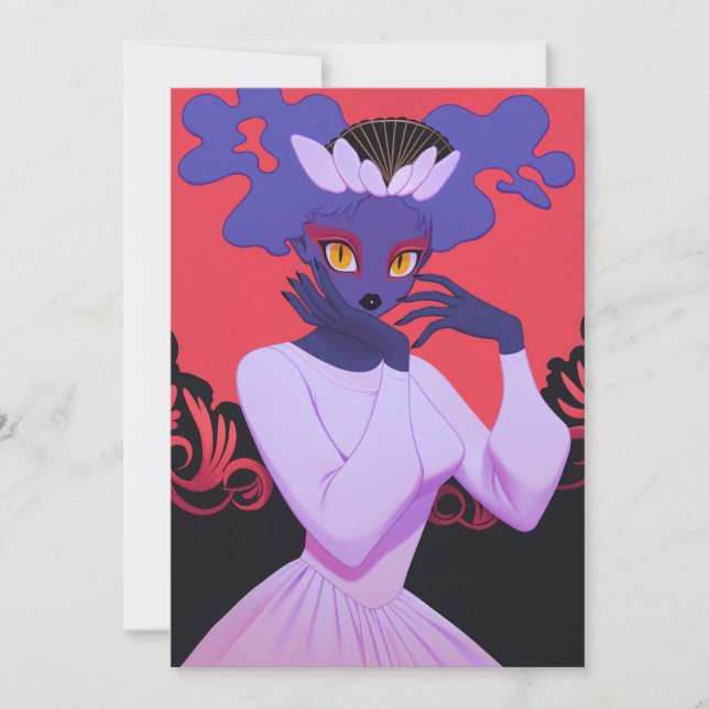 Carte Demon Girl (Devant)