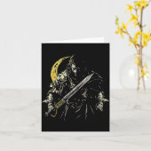 Carte Démon pirate avec épée  (Fleur jaune)