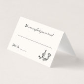 Carte d'emplacement à main lunaire (Front)