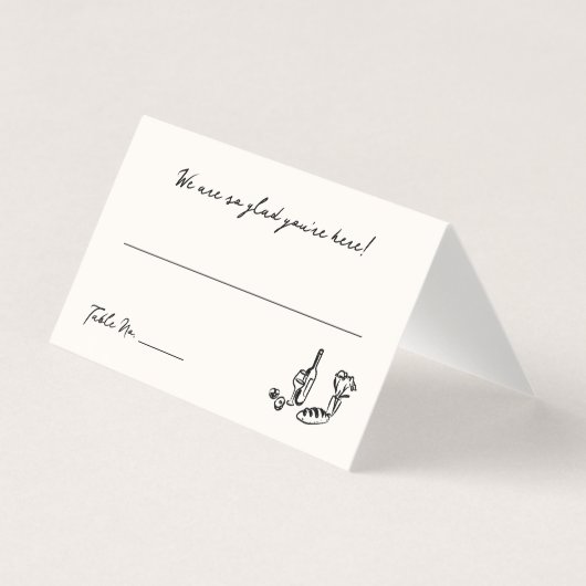 Carte d'emplacement à main lunaire (Front)