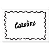 Carte d'emplacement à main lunaire (Devant)