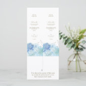 Carte d'emplacement pour Mariage photo de couleur  (Debout devant)