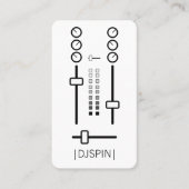 Carte d'emploi DJ (Devant)