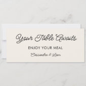 Carte d'en-tête du graphique à bascule Mariage de  (Devant)