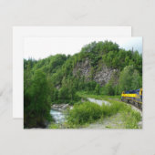 Carte Denali Express Alaska Train Vacation Photographie (Devant / Derrière)