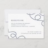 Carte d'encart de réception digne de prendre la me (Devant)