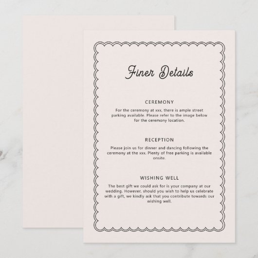 Carte d'enceinte de bordure à échafaudage minimali (Devant / Derrière)