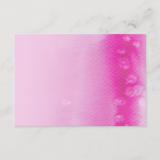 CARTE D'ENCOMBREMENT :: ombre watercolor fuschia r (Devant)