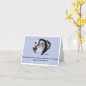 Carte d'encouragement (Fleur jaune)