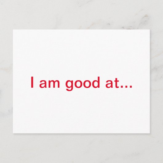 Carte d'encouragement (Devant)