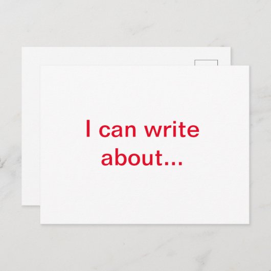 Carte d'encouragement (Devant / Derrière)