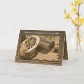 Carte d'encouragement (Fleur jaune)