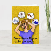 Carte d'encouragement aux aidants (Devant)