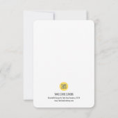 Carte d'encouragement aux aidants naturels - Été i (Dos)