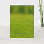 Carte d'encouragement avec adorable chien de labor (Dos)