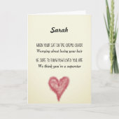 Carte d'encouragement Chemo (Devant)