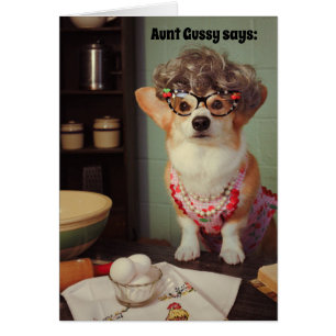 Carte d'encouragement Corgi