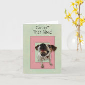 Carte d'encouragement de Cancer (Fleur jaune)