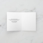 Carte d'encouragement de girafe (Intérieur)