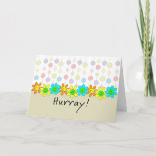 Carte d'encouragement de la dernière ronde de rayo