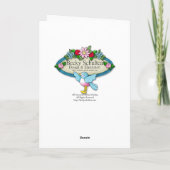 Carte d'encouragement de la force et de la dignité (Dos)