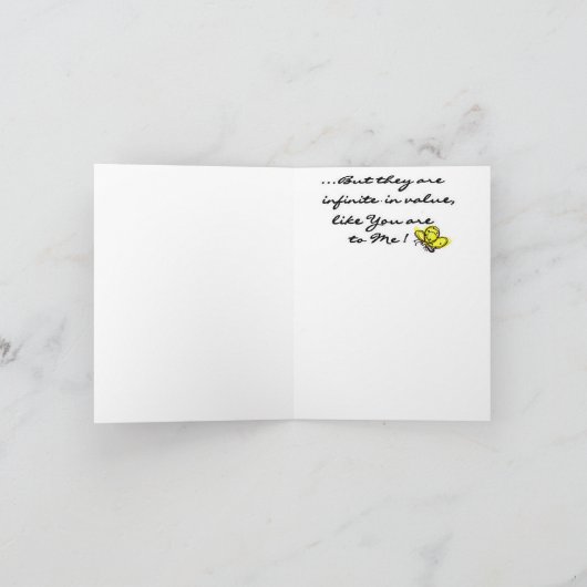 CARTE D'ENCOURAGEMENT DE PETITES BÉNÉFICES (Intérieur)