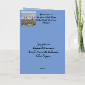 Carte d'encouragement "Mère Nature's Playground" (Dos)