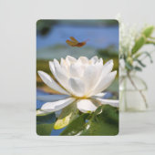 Carte d'encouragement : Pas de boue, pas de lotus (Debout devant)