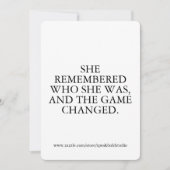 Carte d'encouragement personnalisée pour elle, cad (Devant)