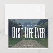 Carte d'encouragement pour des greaters du besoin (Devant / Derrière)