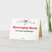 Carte d'encouragement pour enfants (Dos)