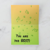 Carte d'encouragement pour enfants (Intérieur)